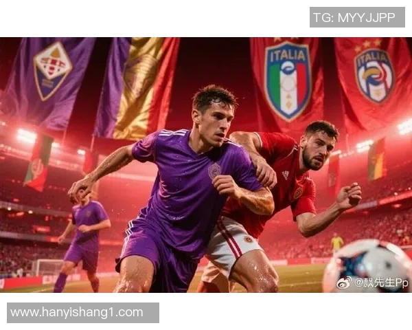 当两大足球巨星激情对决赛场中央肩并肩碰撞瞬间震撼全场